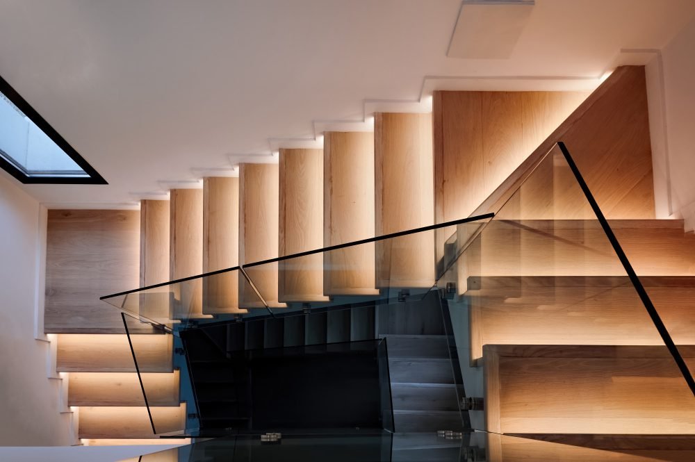 Eclairage d'un escalier
