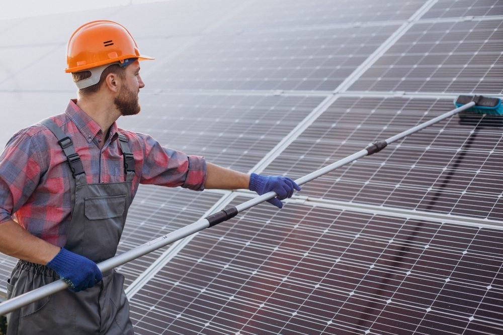 Entretien panneaux solaires
