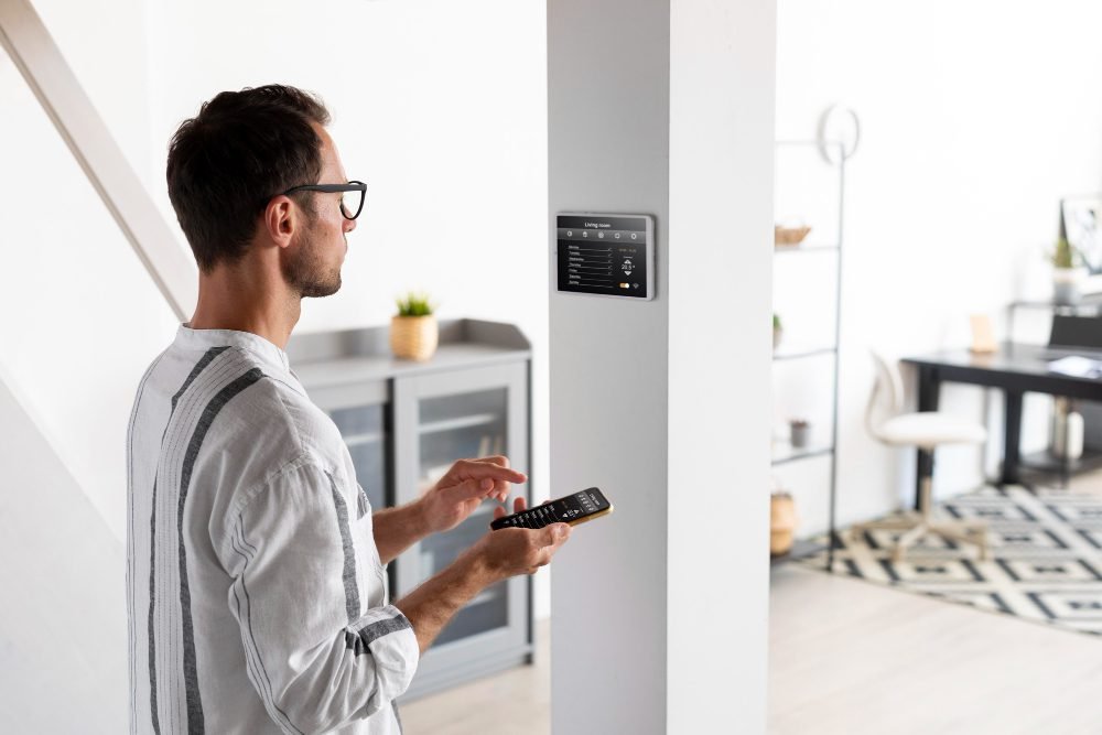Maison intelligente avec la domotique