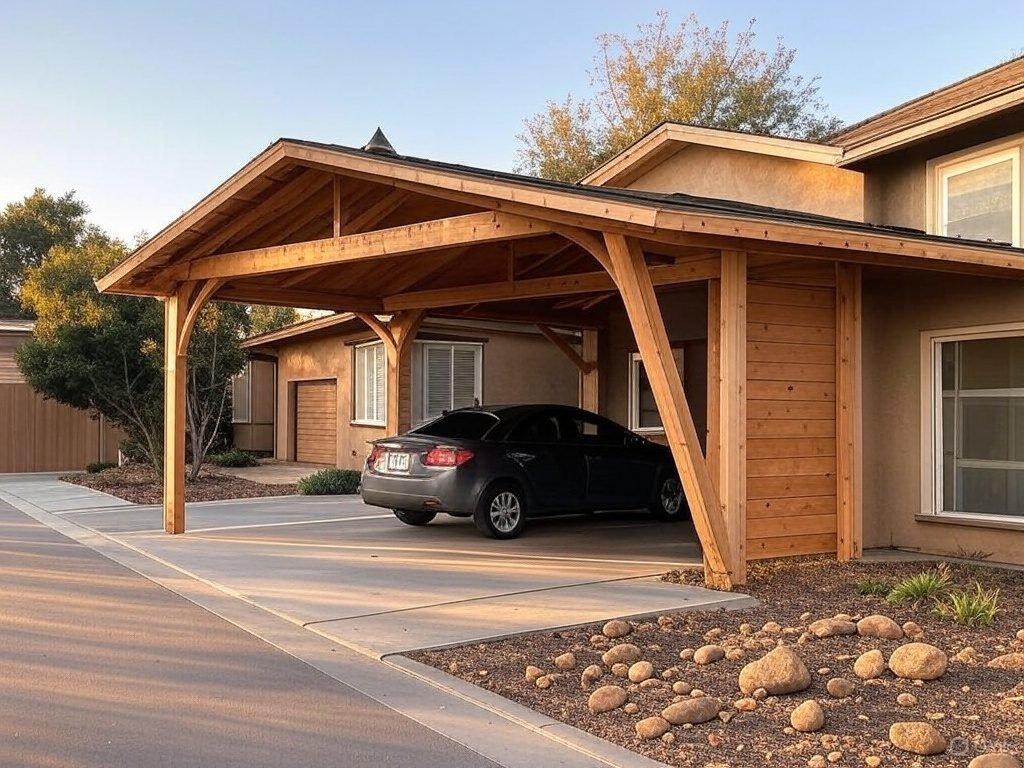 Carport bois