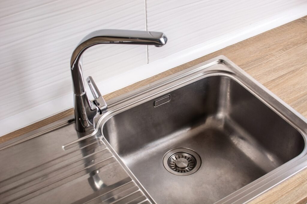 Evier inox 1 bac