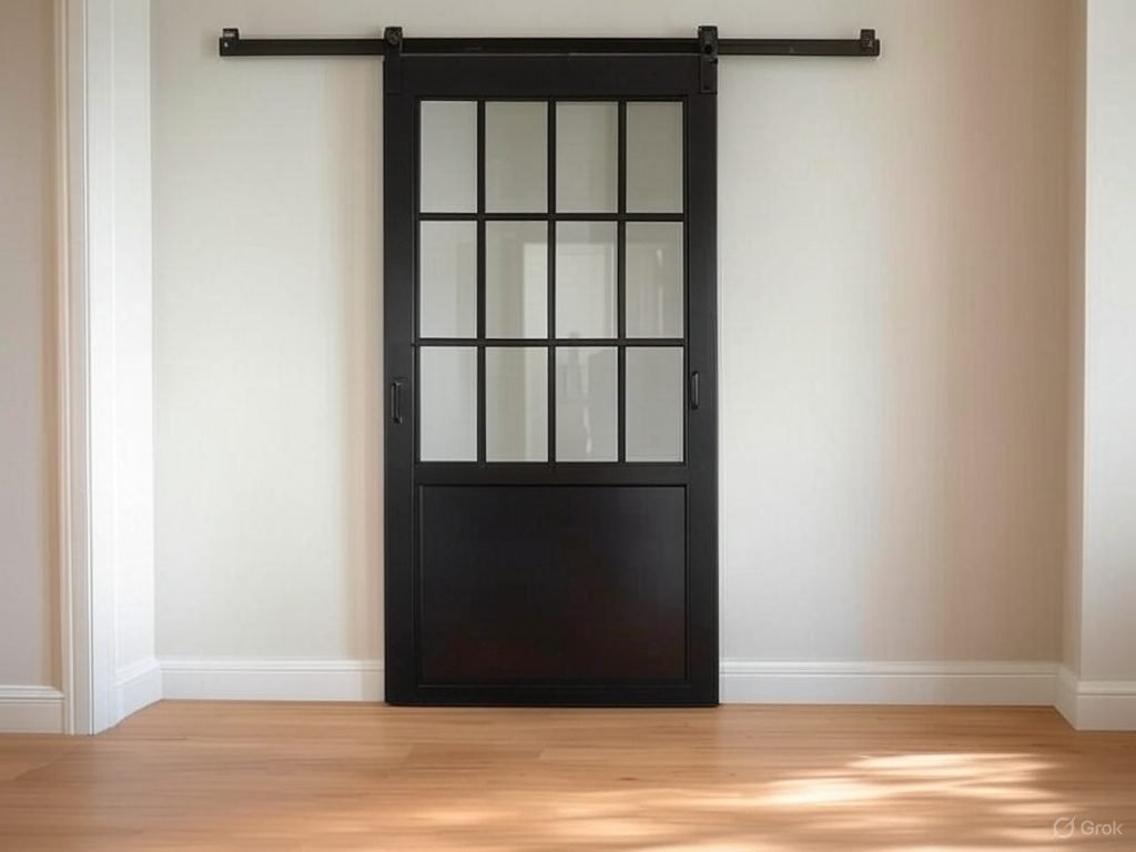 Porte atelier coulissante