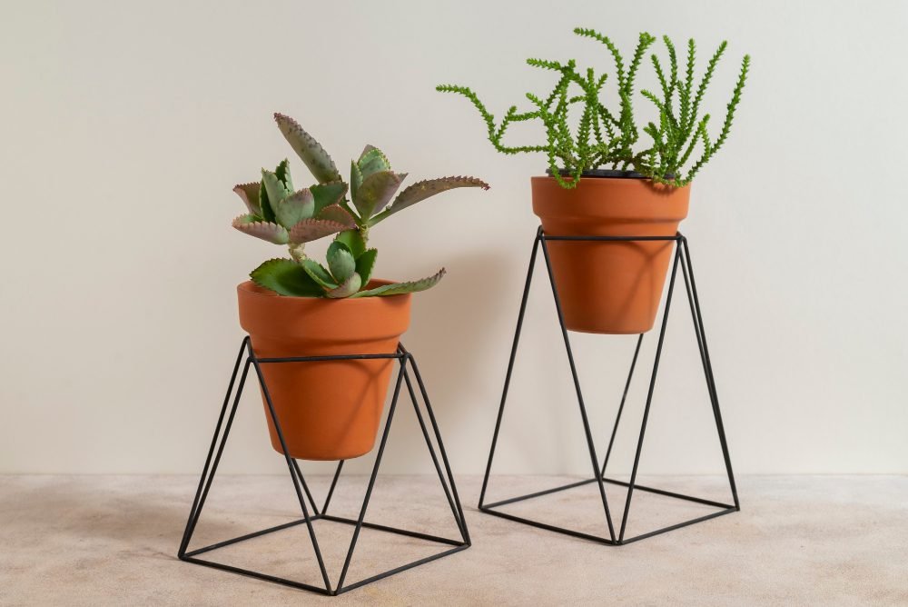 Porte-plante en métal