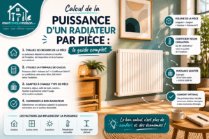 Calcul de la puissance d'un radiateur par pièce