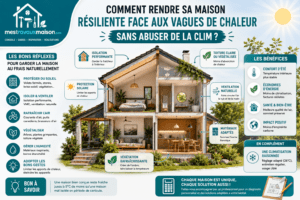 Améliorer résiliance maison face aux vagues de chaleur