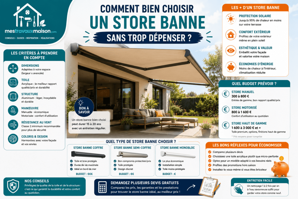 Comment choisir un store banne idéal