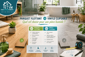 Parquet flottant vs vinyle clipsable