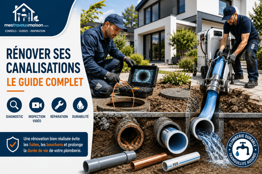 Guide complet pour rénover vos canalisations