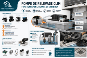 Guide complet sur la pompe de relevage clim